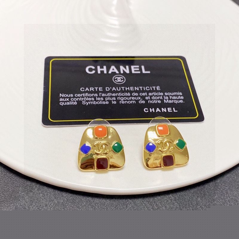 Ch*el earrings